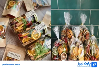 ایده بسته بندی میوه خشک