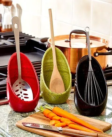 جای کفگیر ملاقه کنار گاز