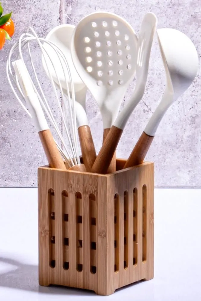 جای کفگیر ملاقه چوبی