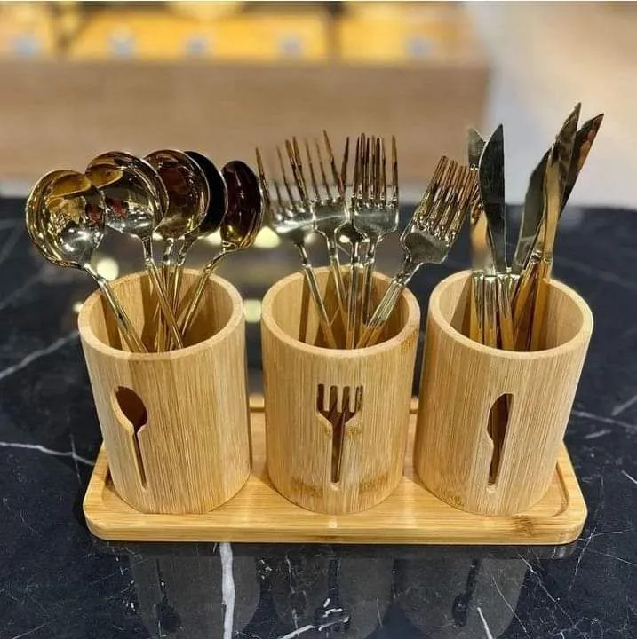 جای کفگیر ملاقه چوبی