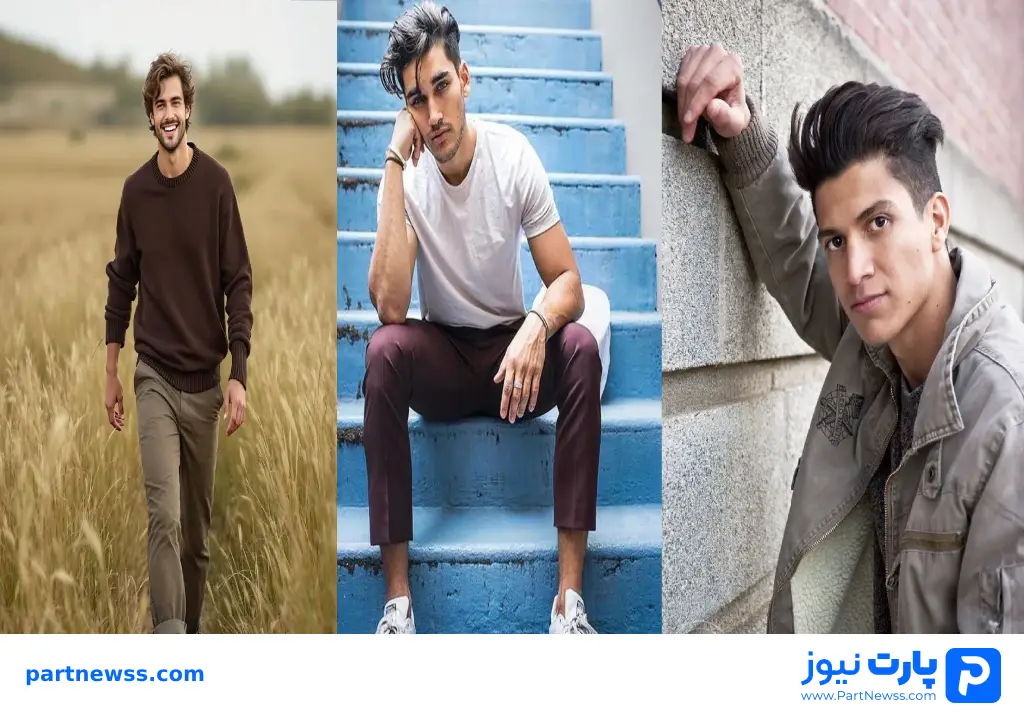 ژست عکاسی مردانه