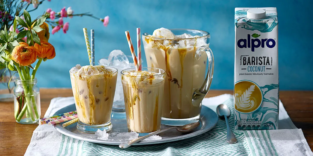 Caramel-Coconut Iced Coffee