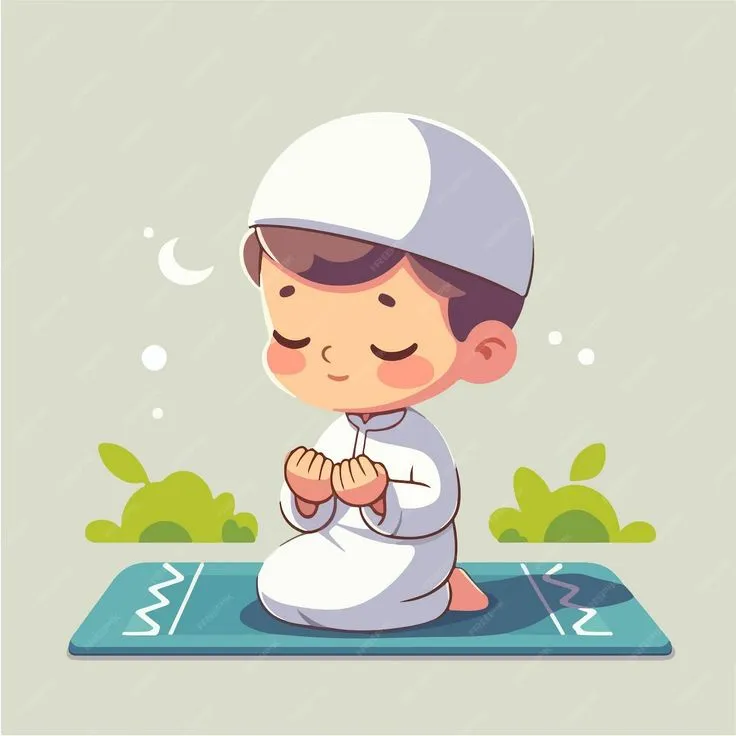 نقاشی رنگ شده برای نماز
