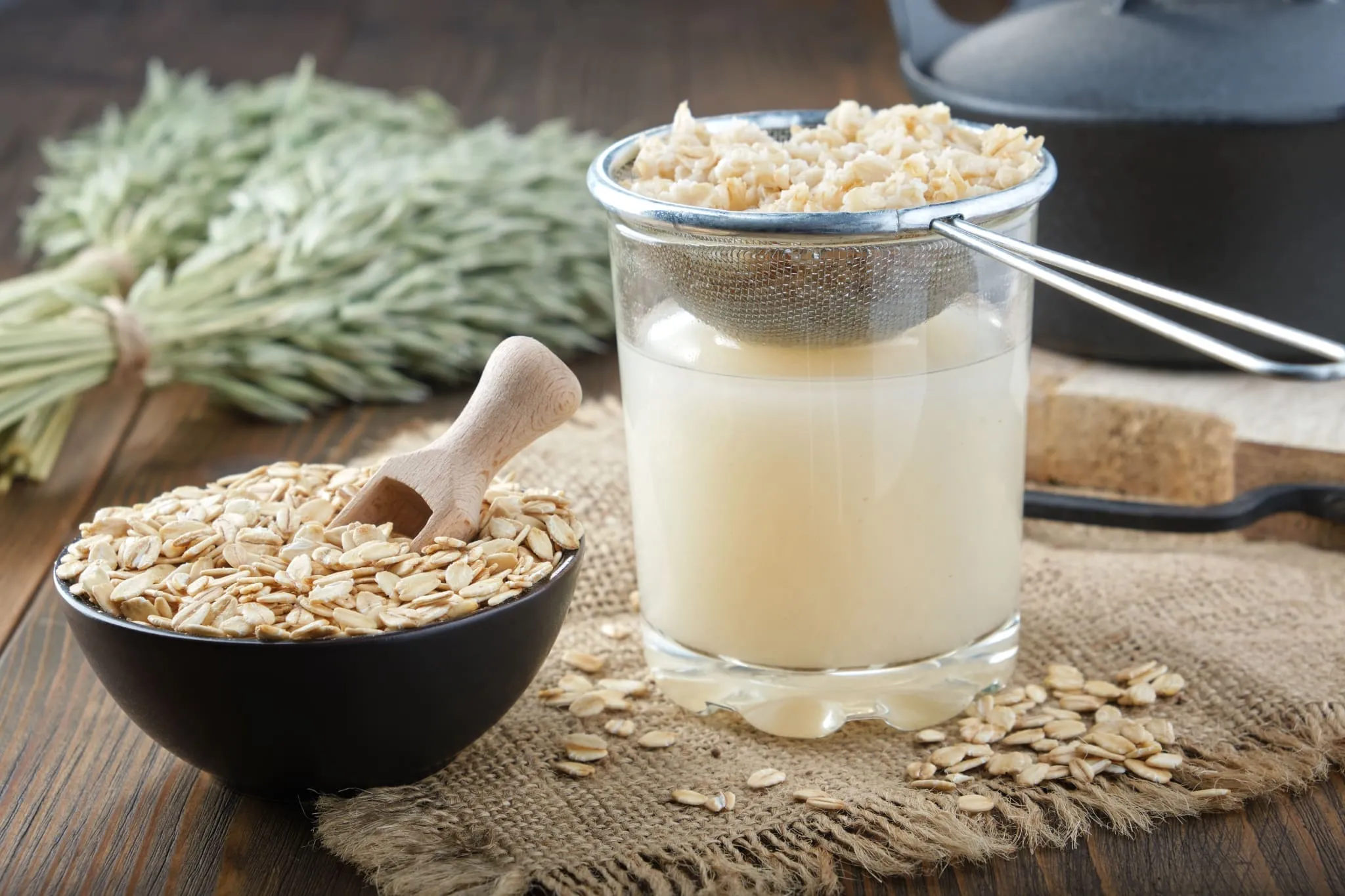 How to make oat milk طرز تهیه شیر جو دوسر خانگی ساده و مقوی