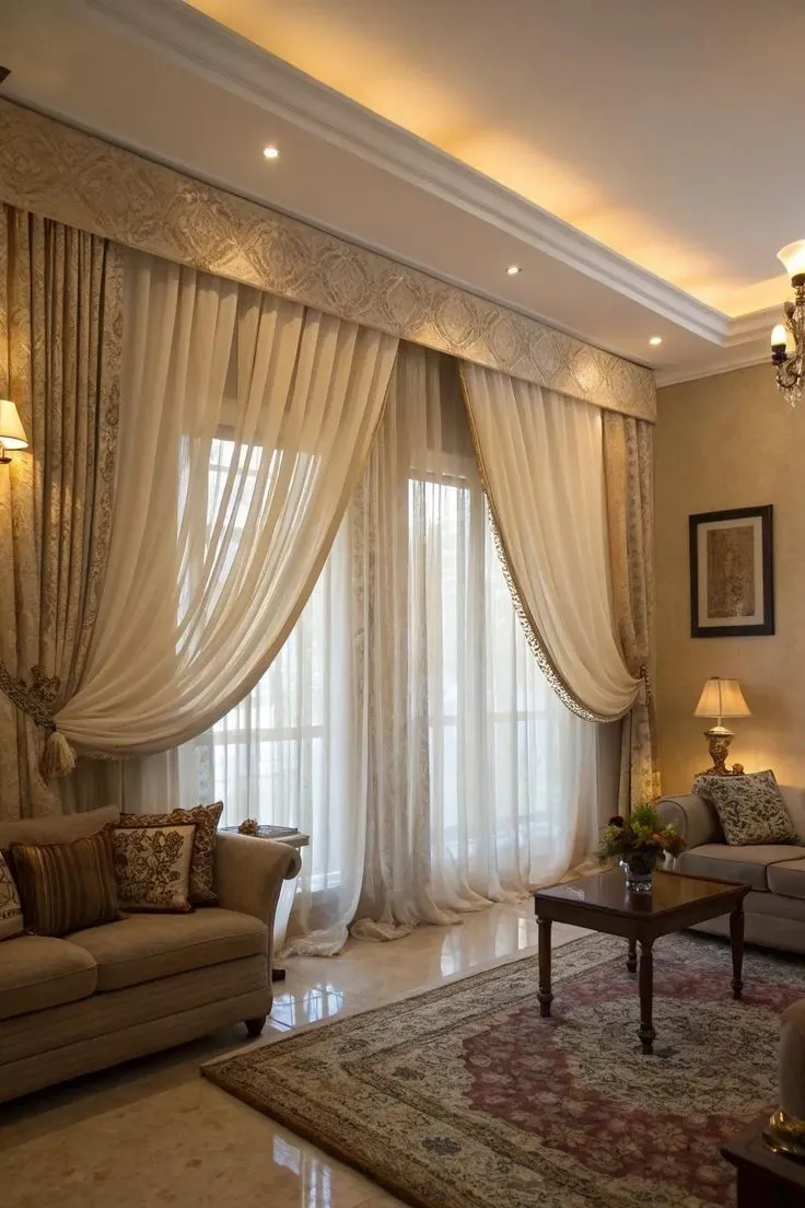 مدل پرده پذیرایی
