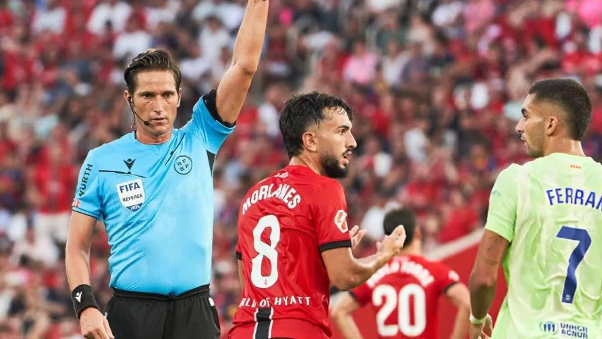 گل جنجالی فران تورس در دیدار بارسلونا و مایورکا