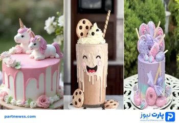 جدیدترین کیک تولد دخترانه