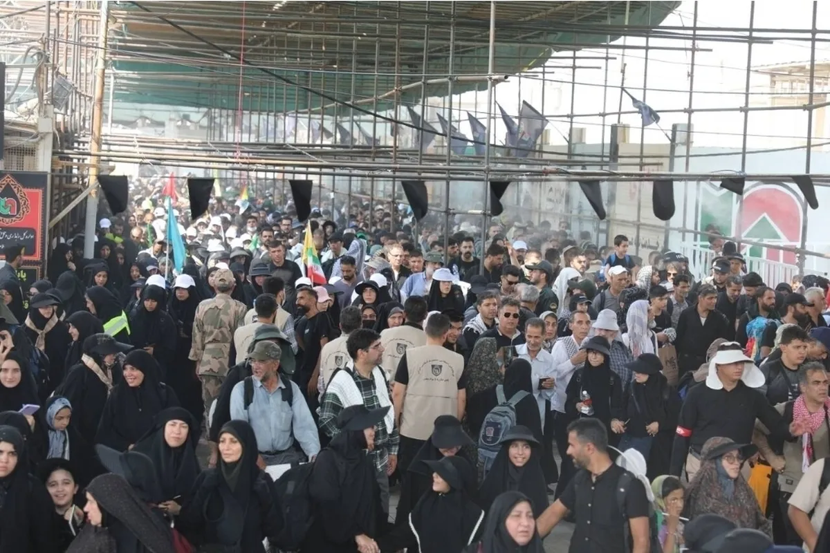 حضور میلیونی زائران اربعین حسینی آمار رسمی حضور میلیونی زائران اربعین حسینی مشخص شد!
