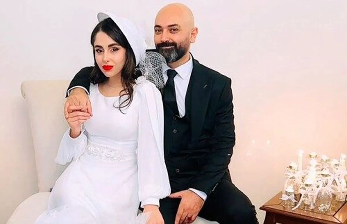 جشن تولد مهدی کوشکی با همسر چهارم