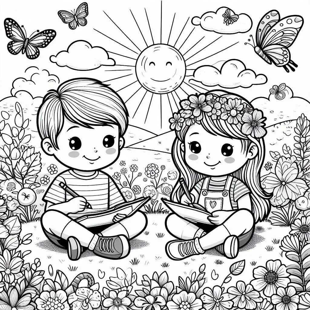 نقاشی روز جهانی کودک برای کلاس چهارم