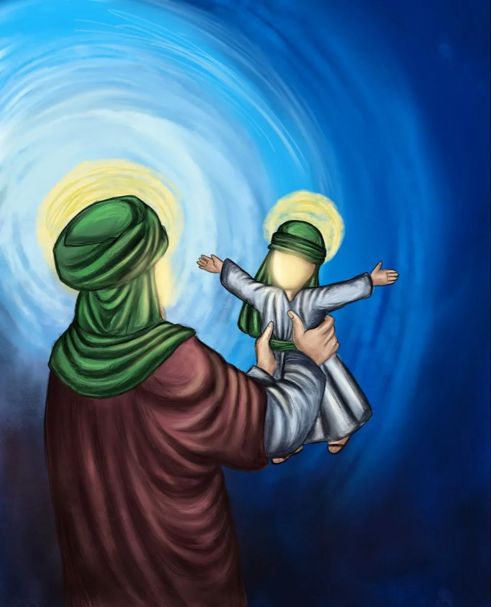 Painting of Imam Hassan Mujtaba