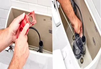 تعویض فلاپر توالت