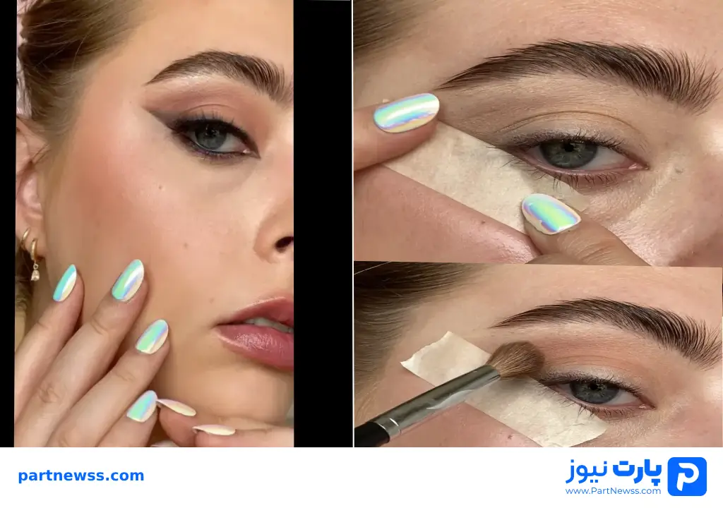 کشیدن خط چشم سیرن (siren eyes)