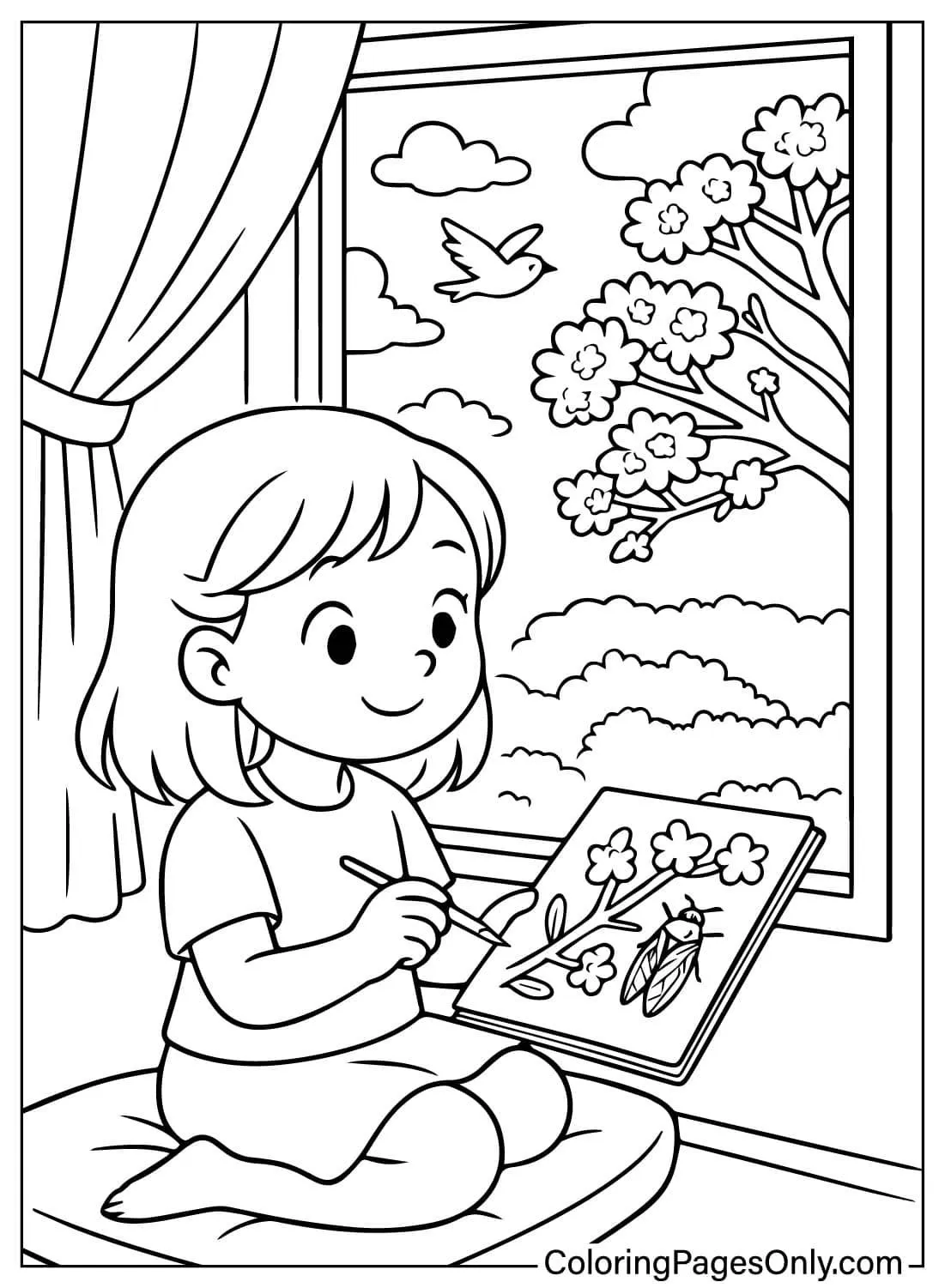 رنگ آمیزی نقاشی روز جهانی کودک