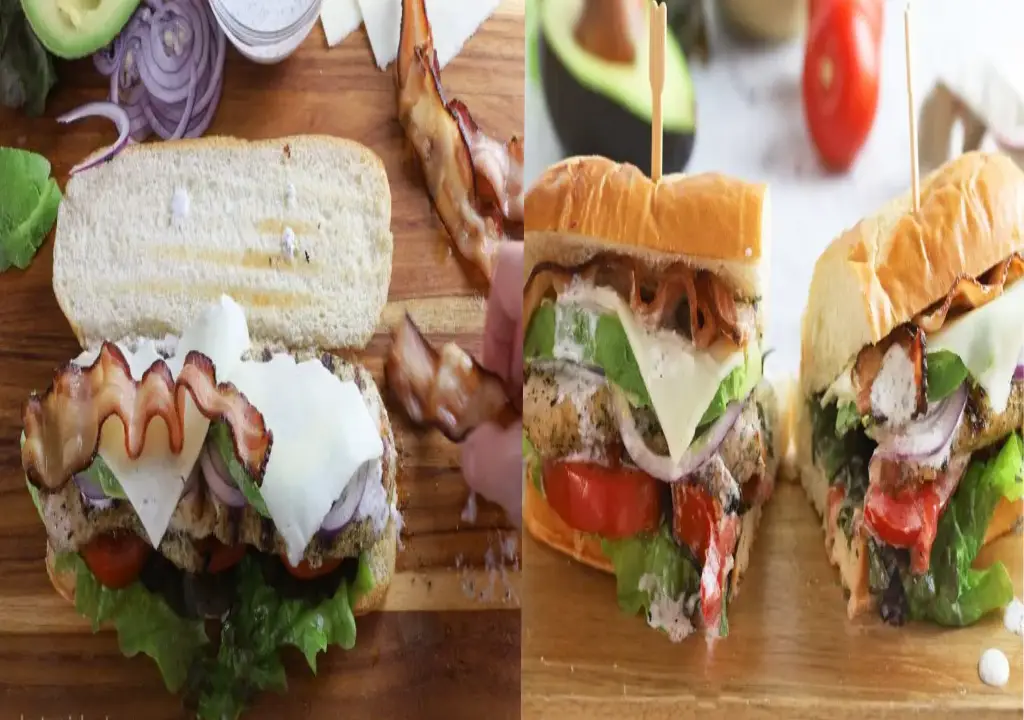 طرز تهیه ساندویچ مرغ و بیکن