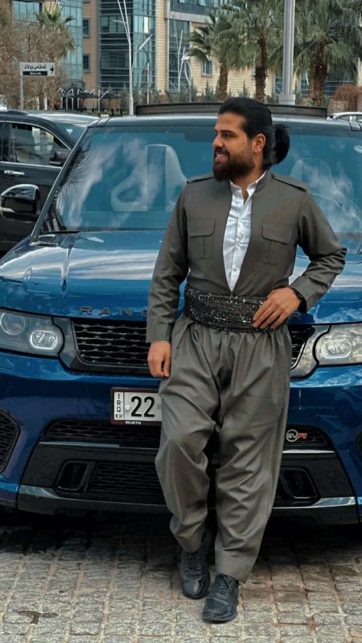 لباس کردی مردانه مدل مریوانی