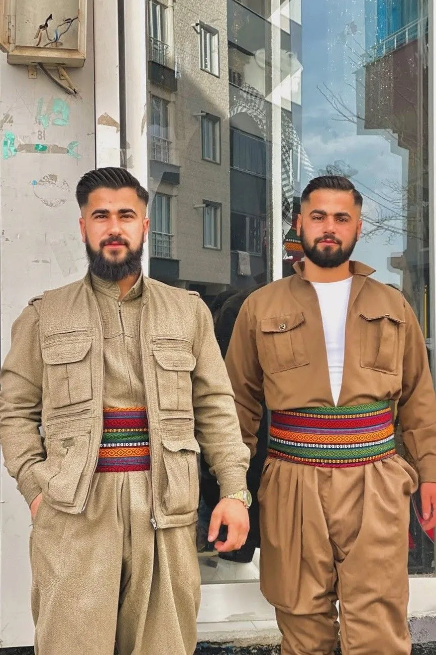 لباس کردی مردانه مدل پژاکی