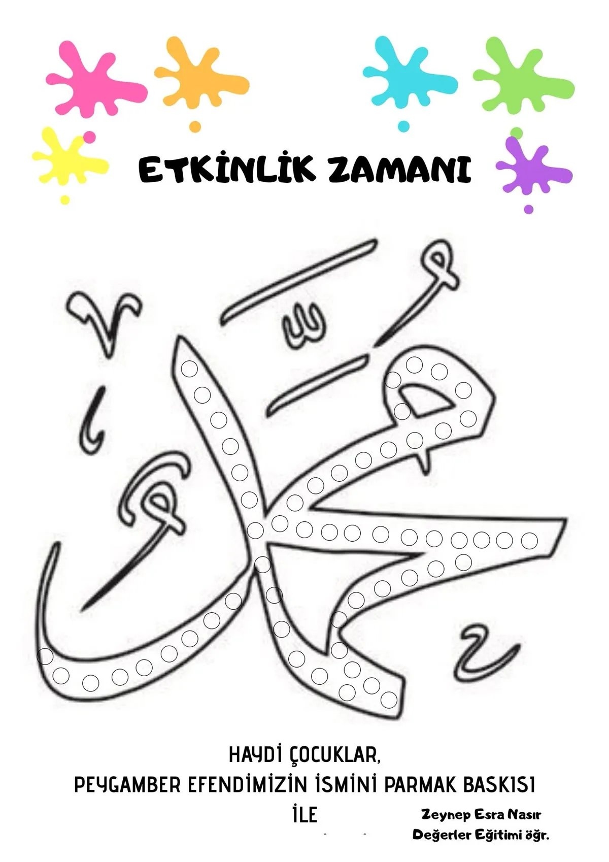 نقاشی میلاد پیامبر