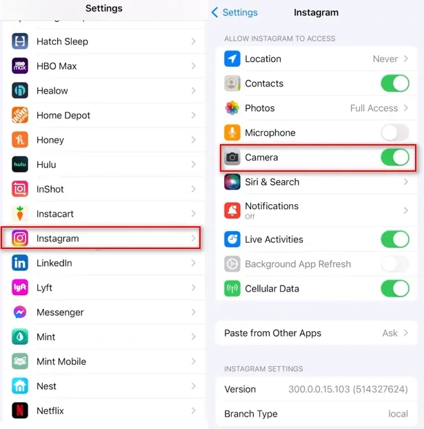 enable-access-to-camera