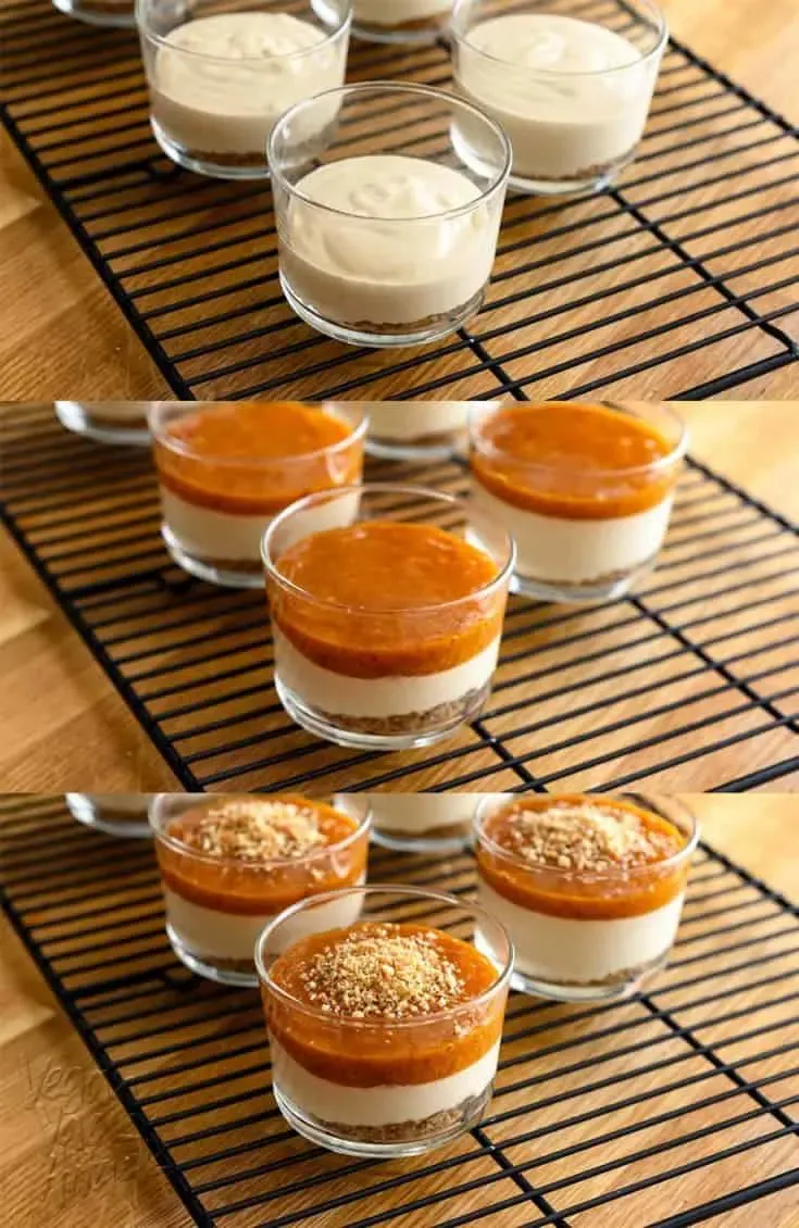 طرز تهیه چیز کیک خرمالو 