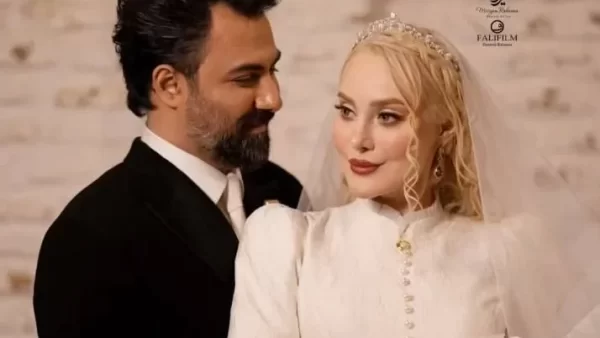 عکس عروسی آرام جعفری و بابک انصاری