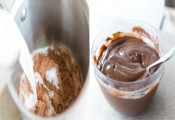 تهیه پودینگ شکلاتی
