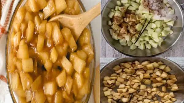 طرز تهیه کمپوت سیب خانگی