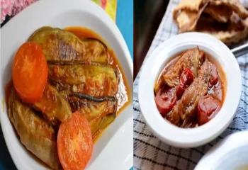 طرز تهیه گوجه بادمجان با سیب زمینی 