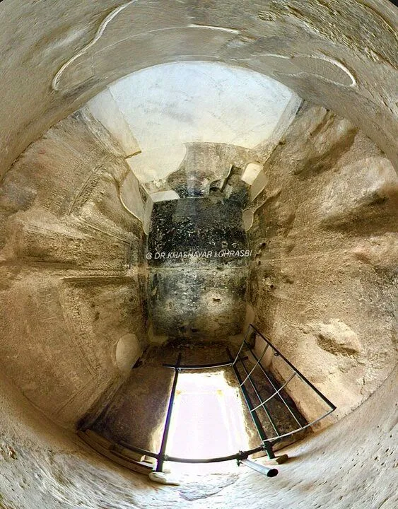 مقبره کوروش تصاویر دیده نشده از داخل مقبره کوروش + عکس