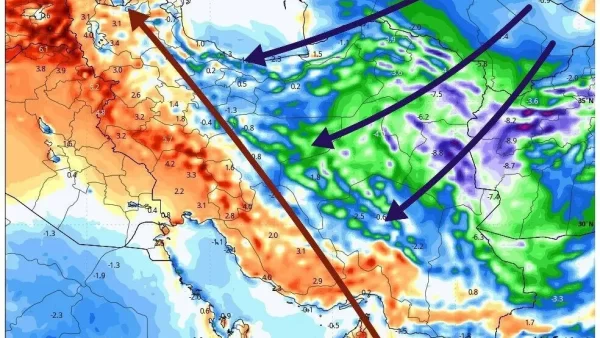 سرمای شدید و بارش‌های سنگین از یکشنبه آغاز می‌شود! + جزئیات