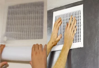 پوشاندن دریچه کولر