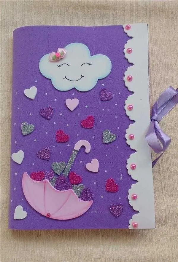 تزیین جلد دفتر