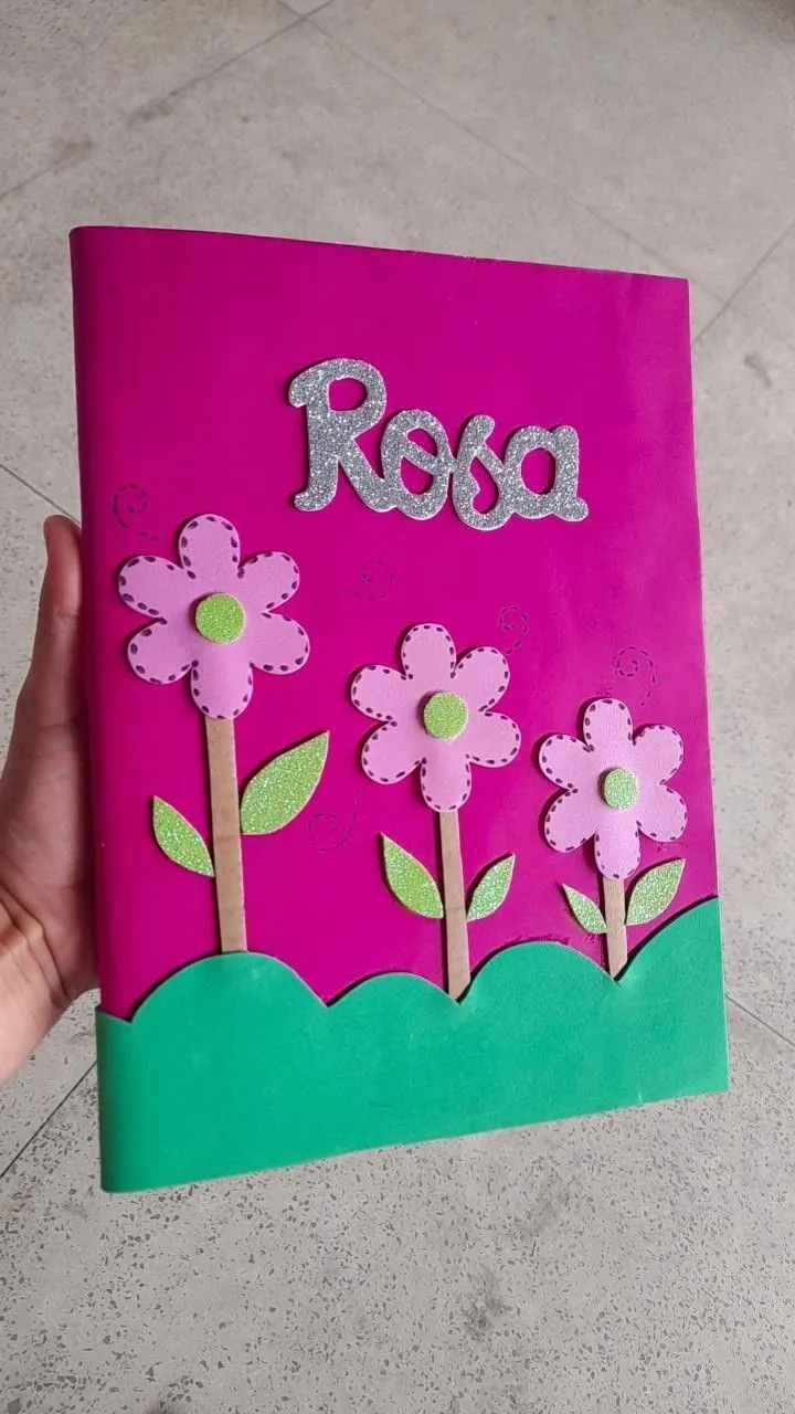 تزیین جلد دفتر