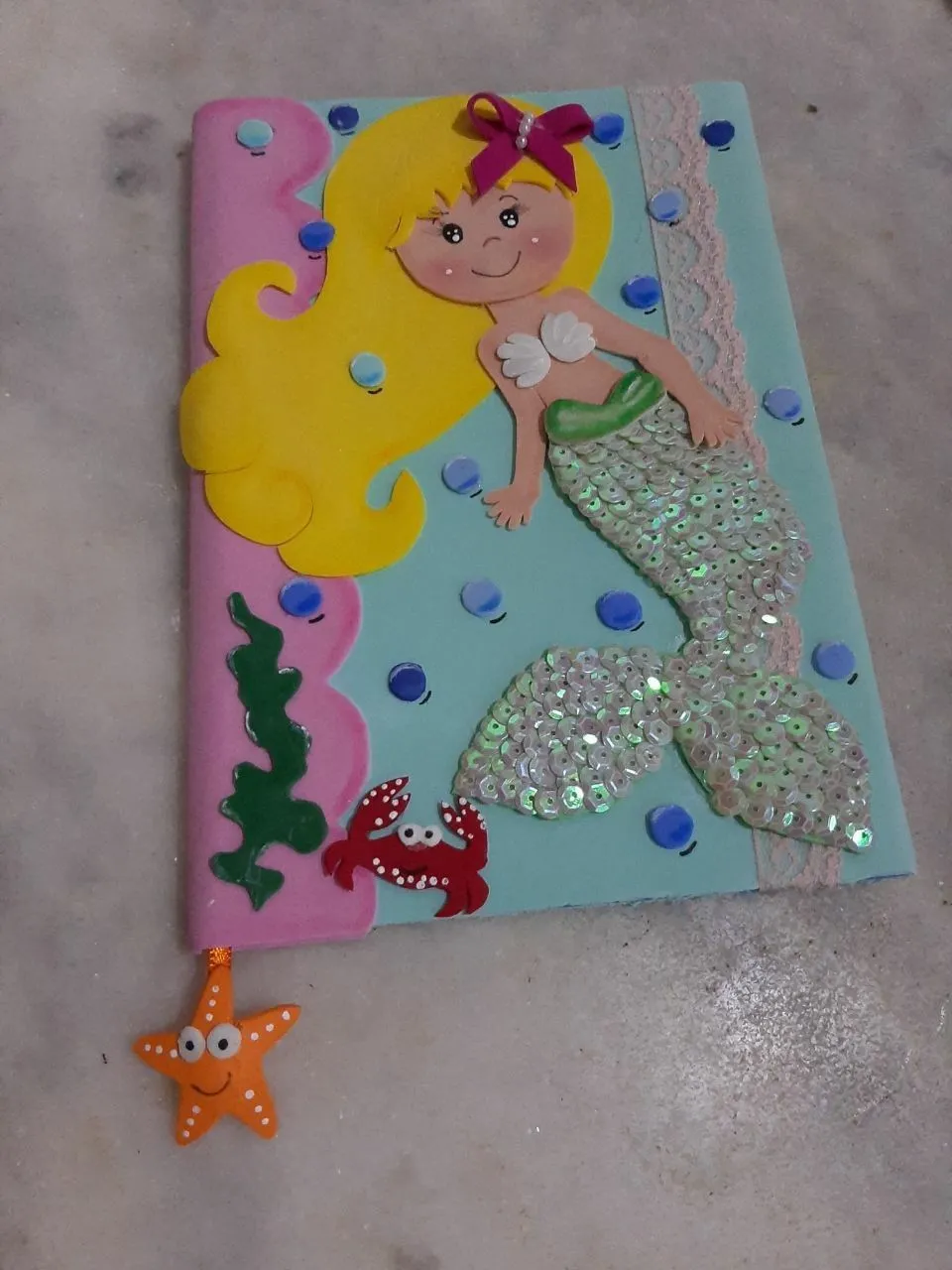 تزیین جلد دفتر