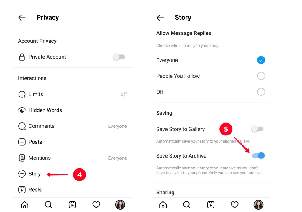 ذخیره استوری