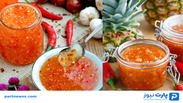 طرز تهیه سس چیلی شیرین و خوشمزه مثل رستوران ها