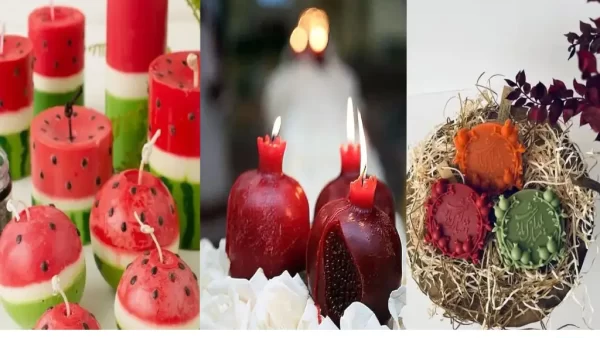 مدل شمع یلدا