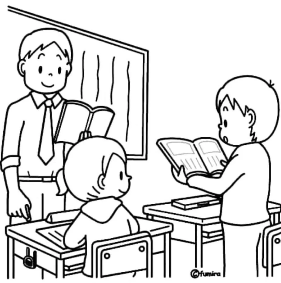 نقاشی روز دانش آموز 