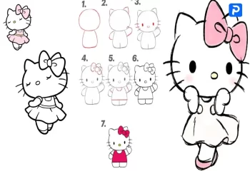 نقاشی کیتی برای کودکان