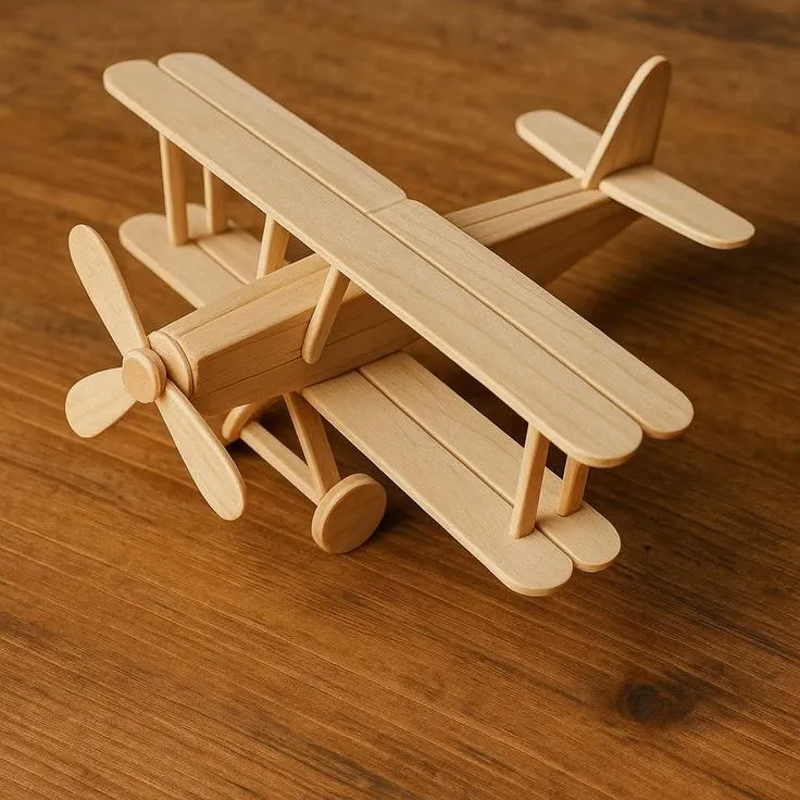 کاردستی با چوب بستنی پسرانه