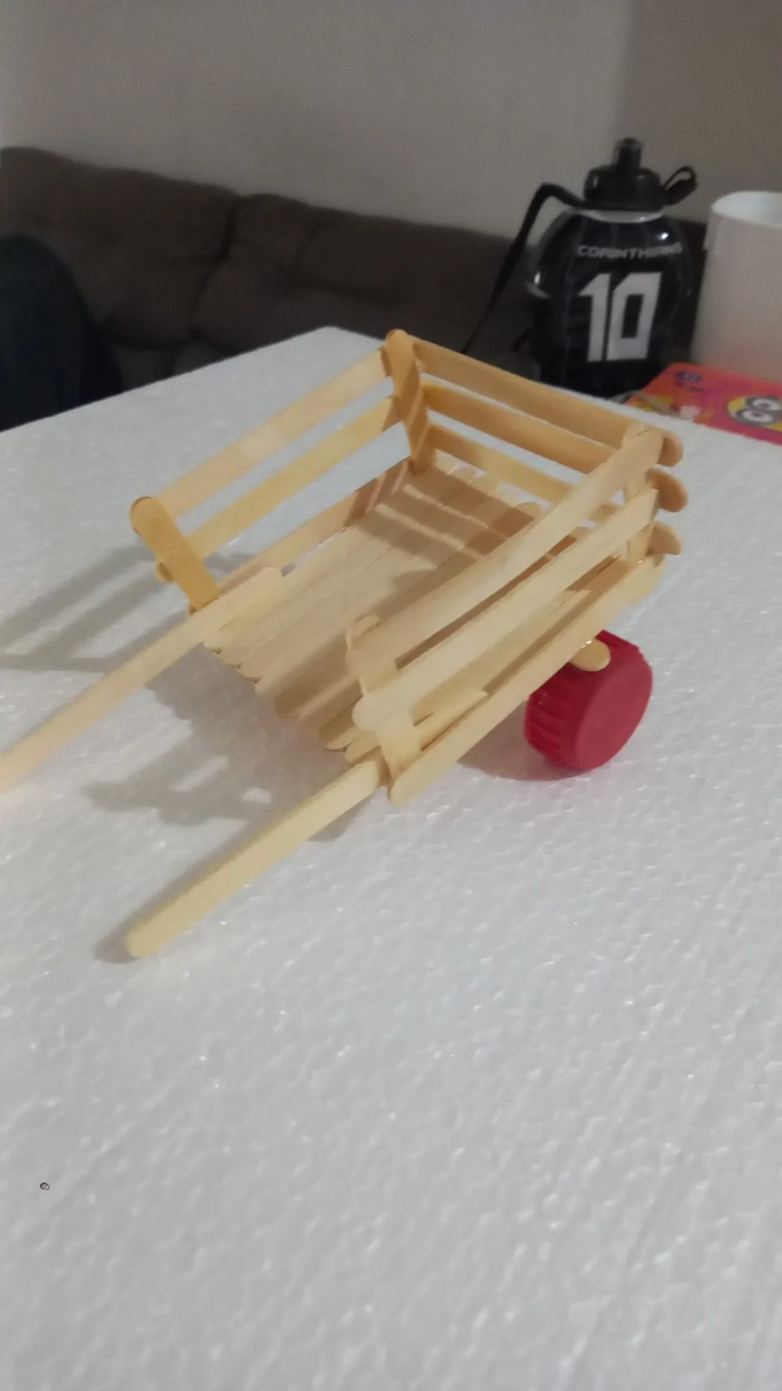 کاردستی با چوب بستنی پسرانه