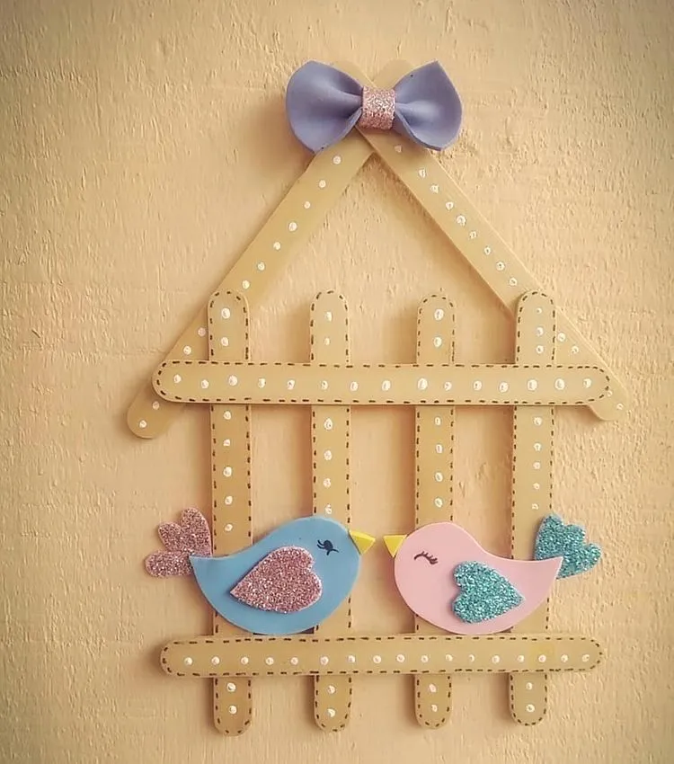 کاردستی با چوب بستنی کم