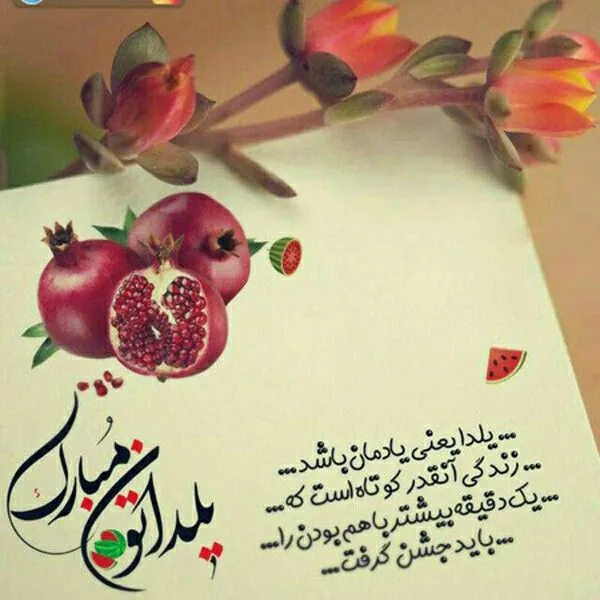 عکس استوری شب یلدا