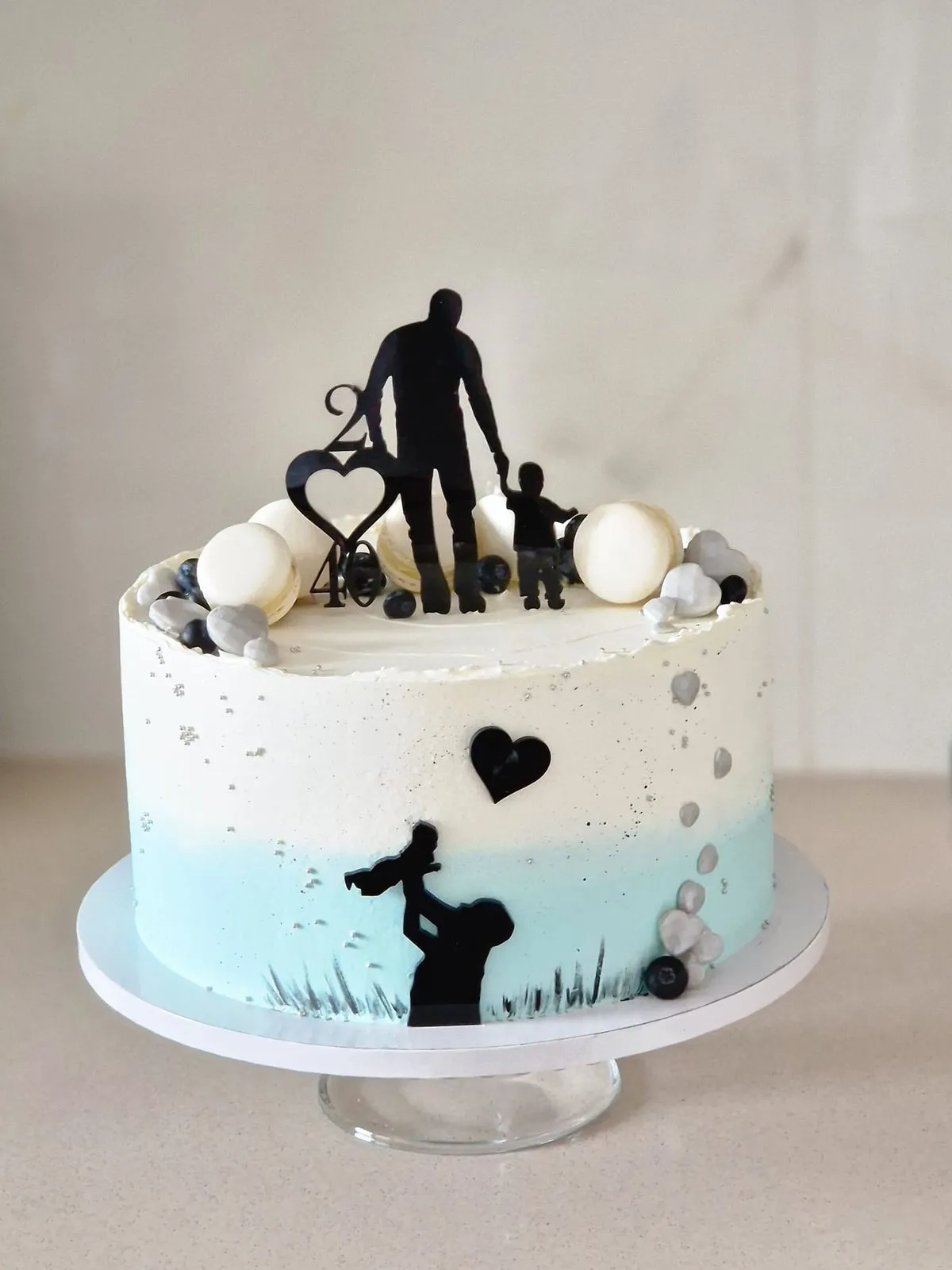 تزیین کیک روز پدر