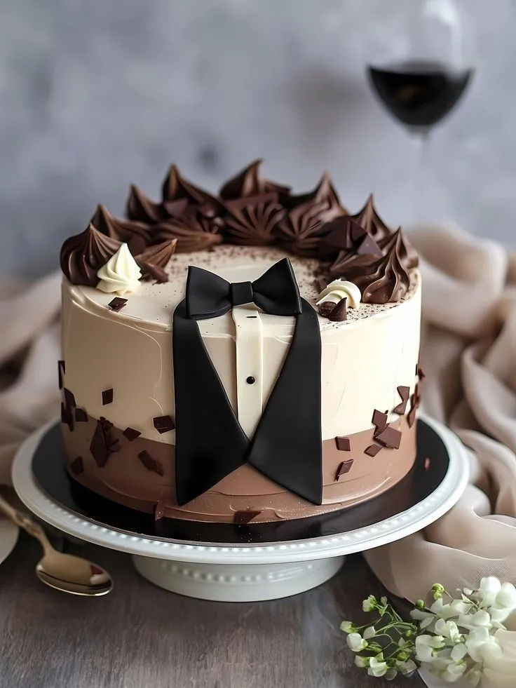 تزیین کیک روز پدر