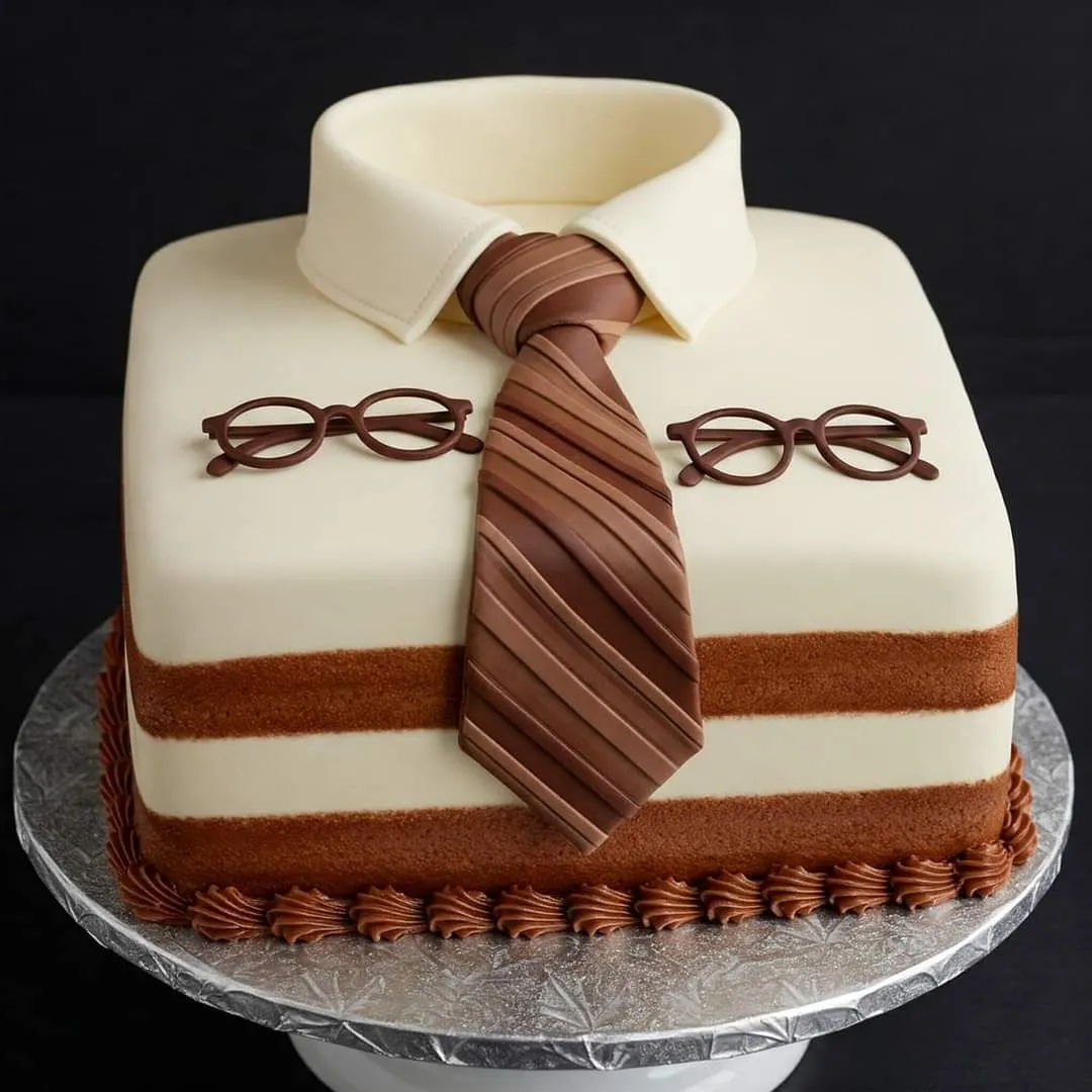 تزیین کیک روز پدر