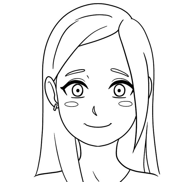 نقاشی اینمه ساده