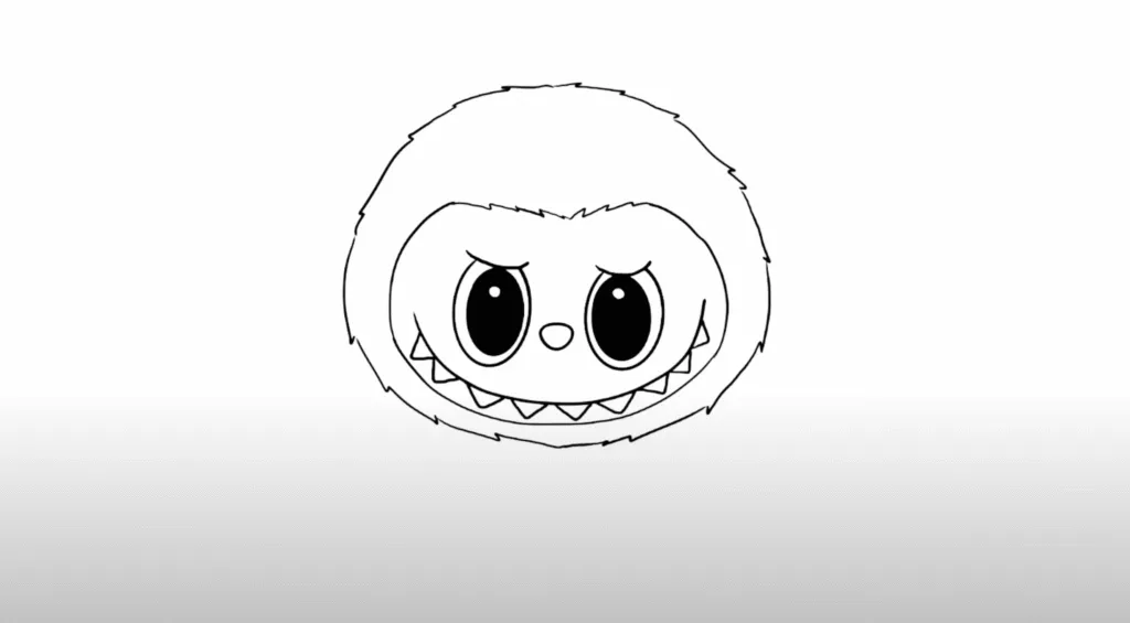 آموزش کشیدن نقاشی لبوبو آسان