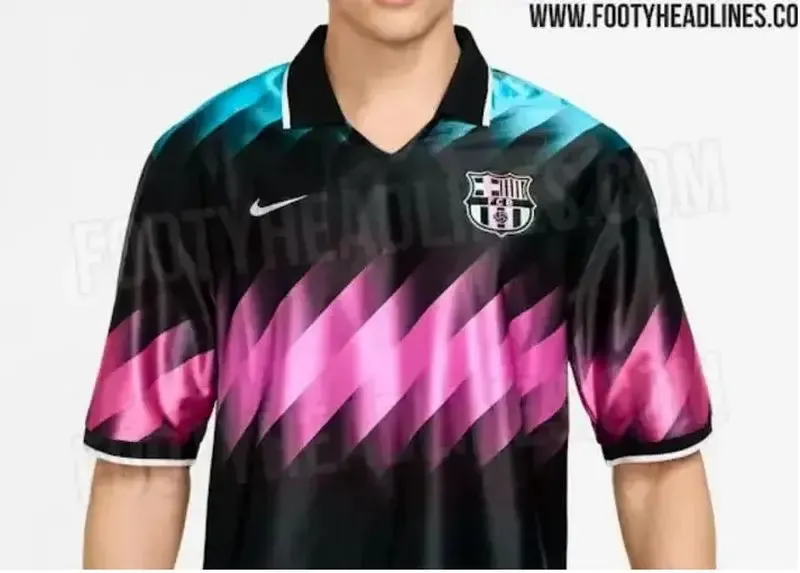 پیراهن جدید بارسلونا