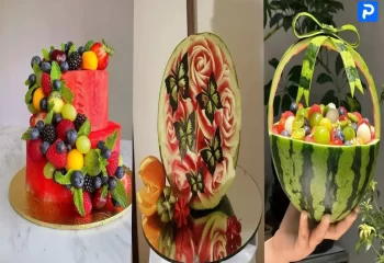 تزیین هندوانه شب یلدا 